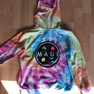 Maui and Sons Tie Dye Hoodie